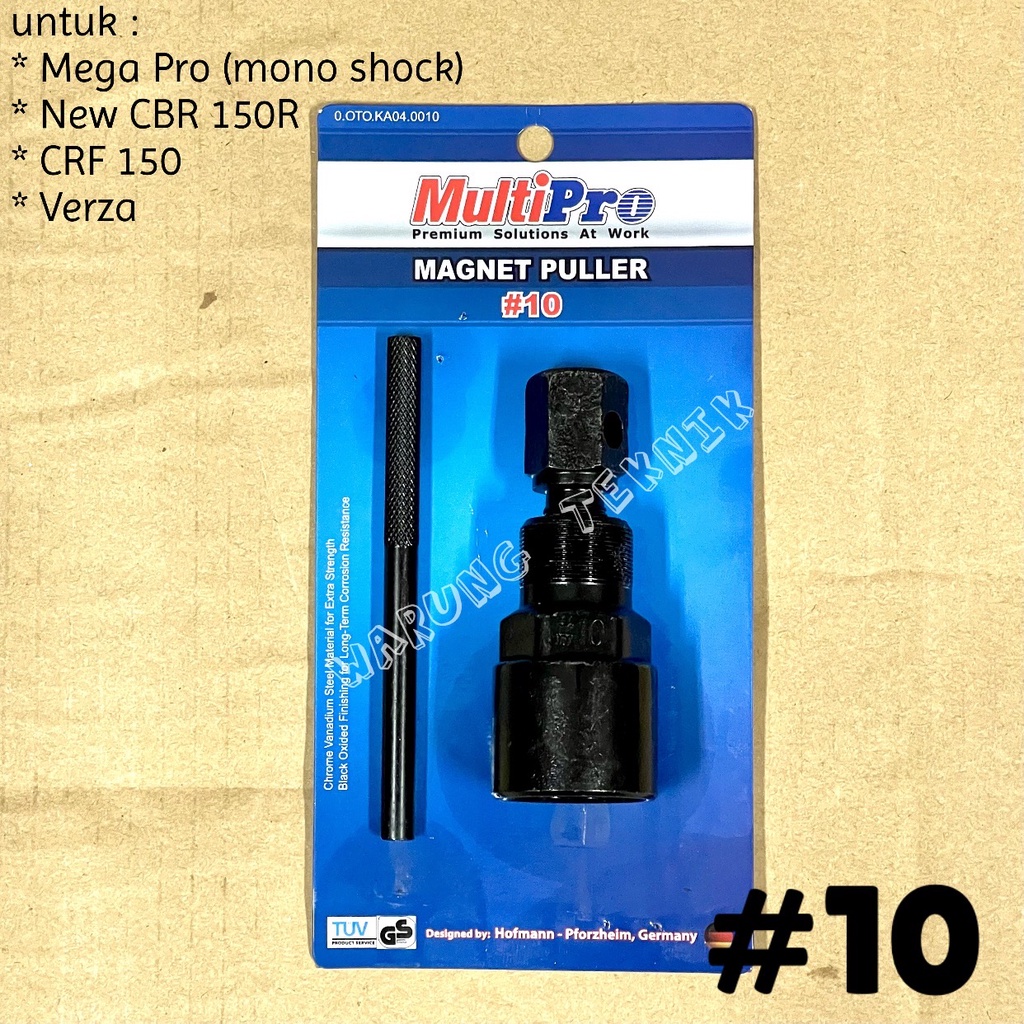 MULTIPRO Treker Magnet No 10 - Magnet Puller #10  Mega Pro Verza CBR CRF