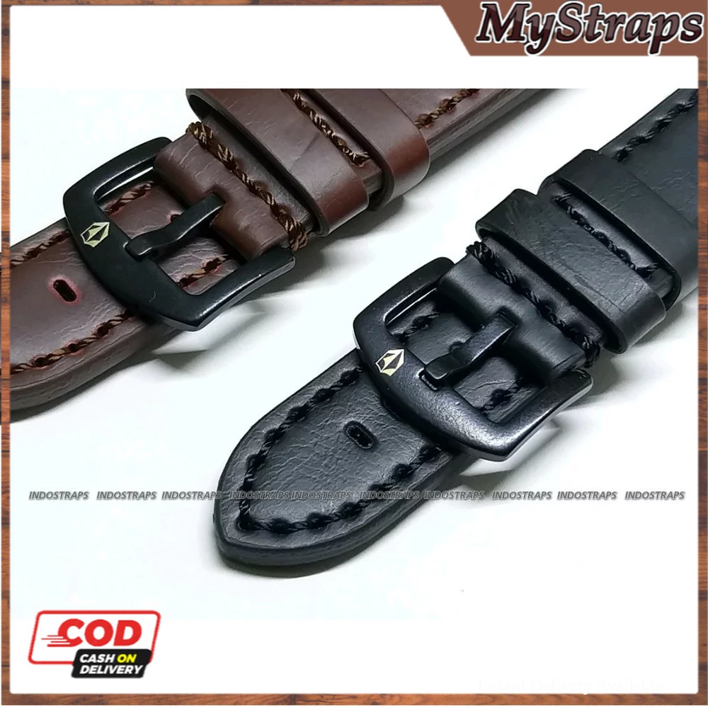 Bisa Cod Strap Tali Jam Tangan Kulit Swiss Army Alexandre Christie Expedition