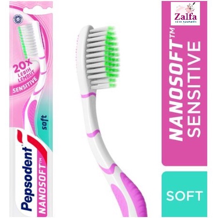 Pepsodent NanoSoft Sensitive Sikat Gigi