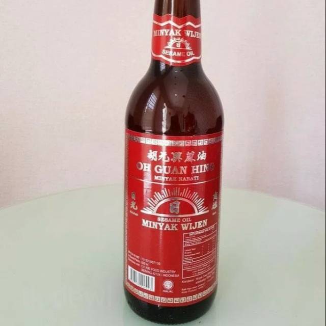 

Minyak wijen nabati oh guan hing 500ml