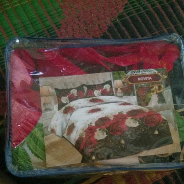Bonita Sprei Rumbai Rempel Ukuran 180x200 No 1 Seprei Rumbay Adem Murah Sprey Rampel - Ijn Plaza