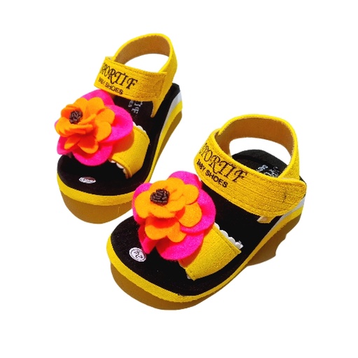 Sandal Anak Bayi Tali Gunung Perempuan Motif Bunga Terbaru