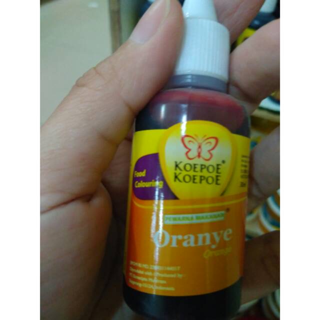 

Pewarna Makanan Orange/Oranye Koepoe Koepoe 30 ml