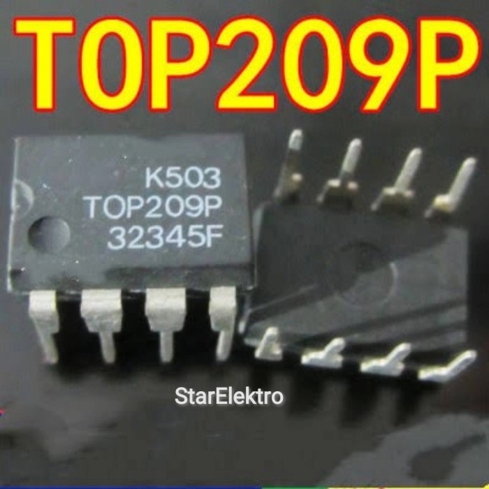 TOP209P TOP 209 P PN TOP209PN Dip-8 IC Regulator Power Supply