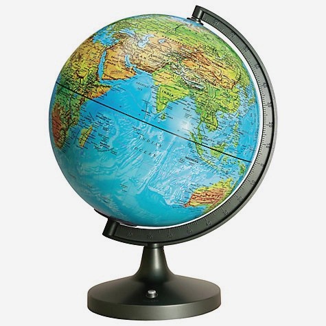 GLOBE (BOLA DUNIA) - 30 CM