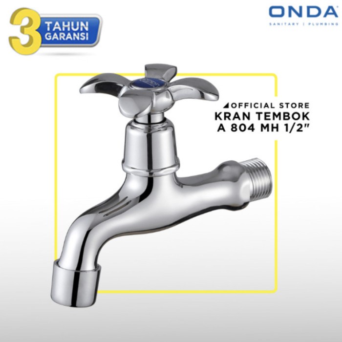 Onda Keran / Kran Air Tembok Taman A 804 / A804 MH 1/2&quot; 1/2 inch