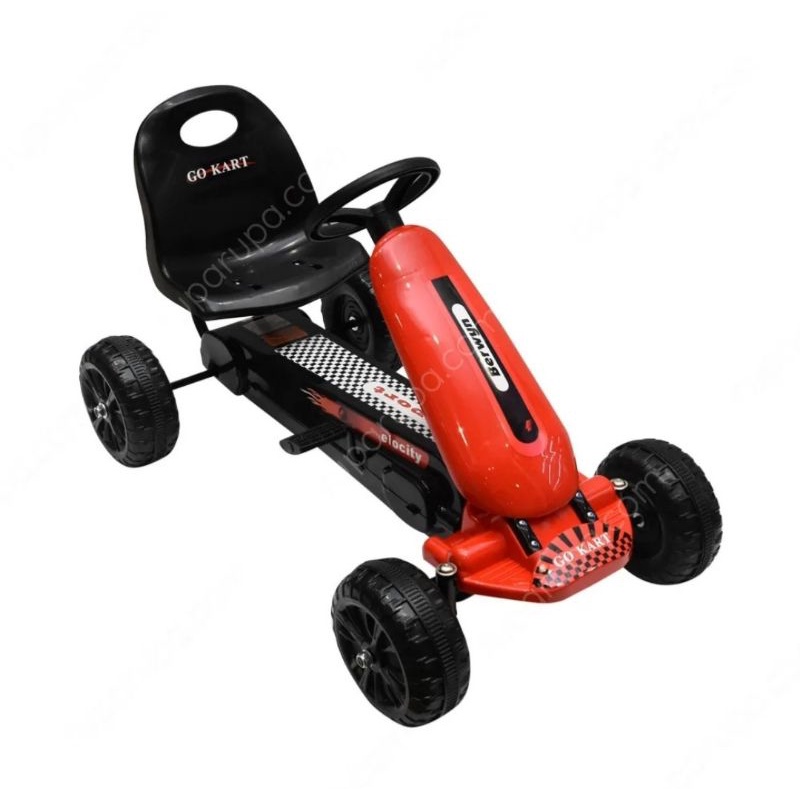 BERWYN GO KART ANAK MERAH MOBIL GOKART KAYUH ANAK ORIGINAL BERWYN