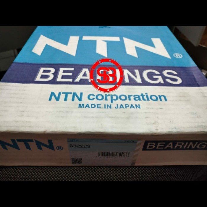 Bearing 6322 / 6322 C3 NTN JAPAN ORIGINAL