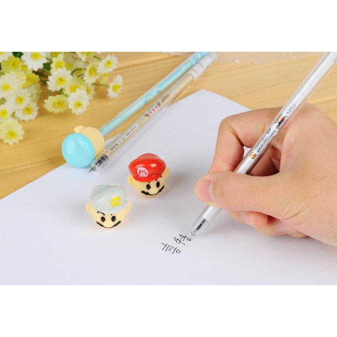 

pen mario bross, pulpen unik , pulpen cap, pulpen tinta, pulpen unik