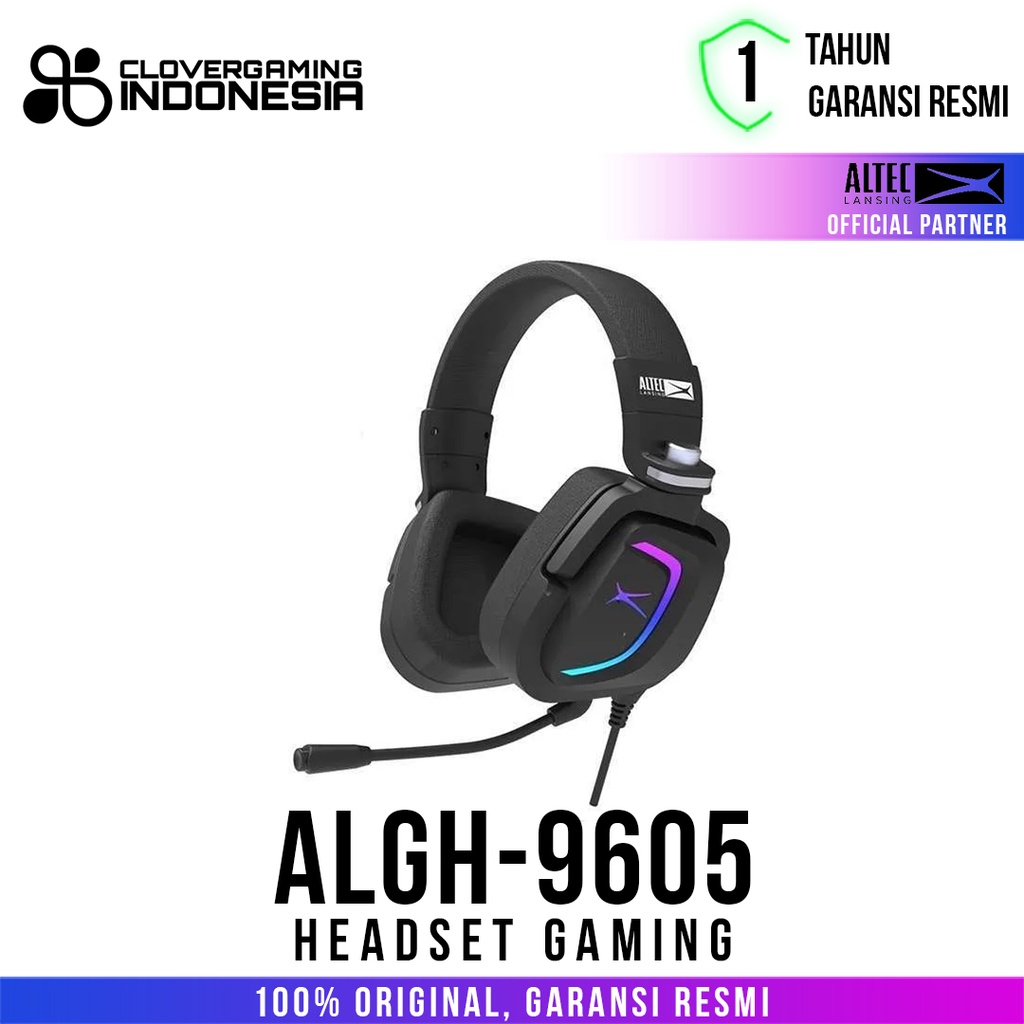Altec Lansing ALGH-9605 RGB 7.1 Surround - Gaming Headset ALGH9605