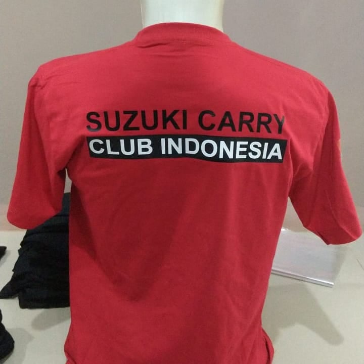 Kaos komunitas mobil suzuki carry club indonesia bikin keren maksimal