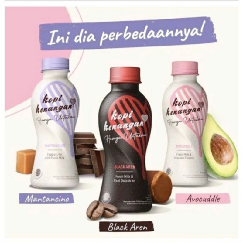 

kopi kenangan botol 220 ml all variant