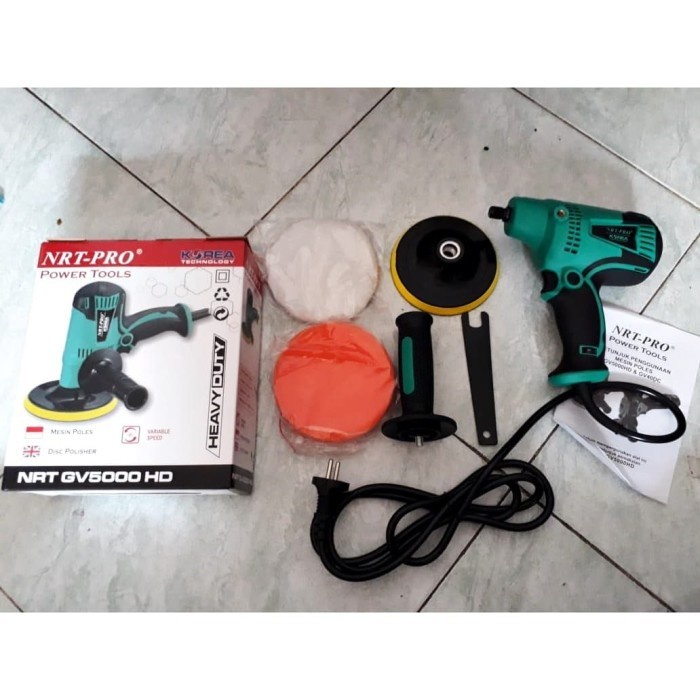 Poles NRT Pro GV5000 / mesin poles control speed set aksesoris Murah