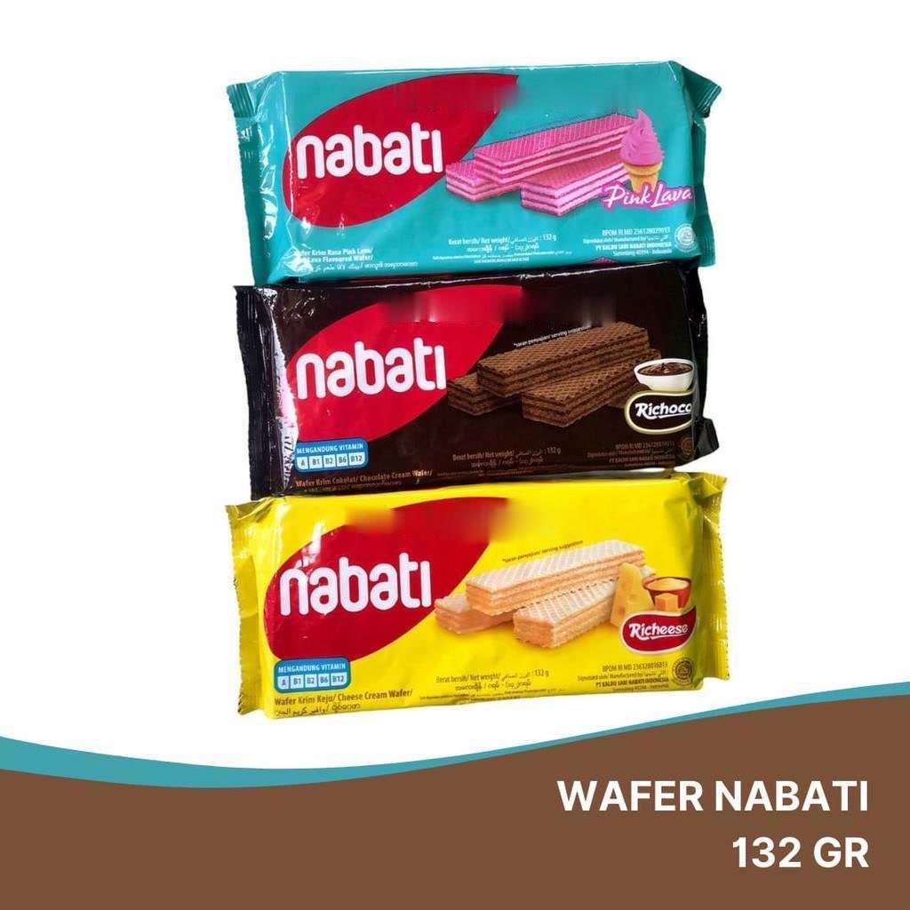 

NABATI Richeese/Richoco/Pink Lava 132gr - Wafer Nabati