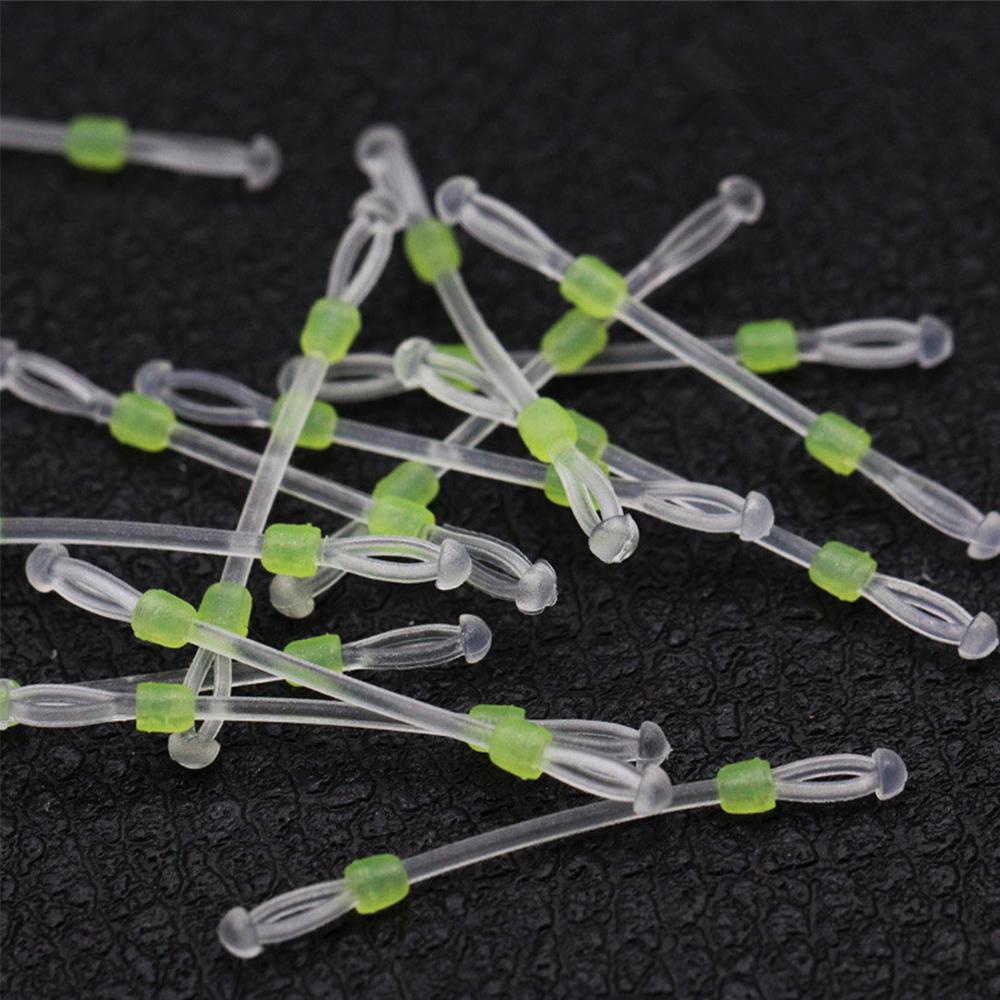 TOP 10pcs Garis Pancing Bifurcation Luar Angkasa Baru Mengikat Alat Space Bean Double hooks