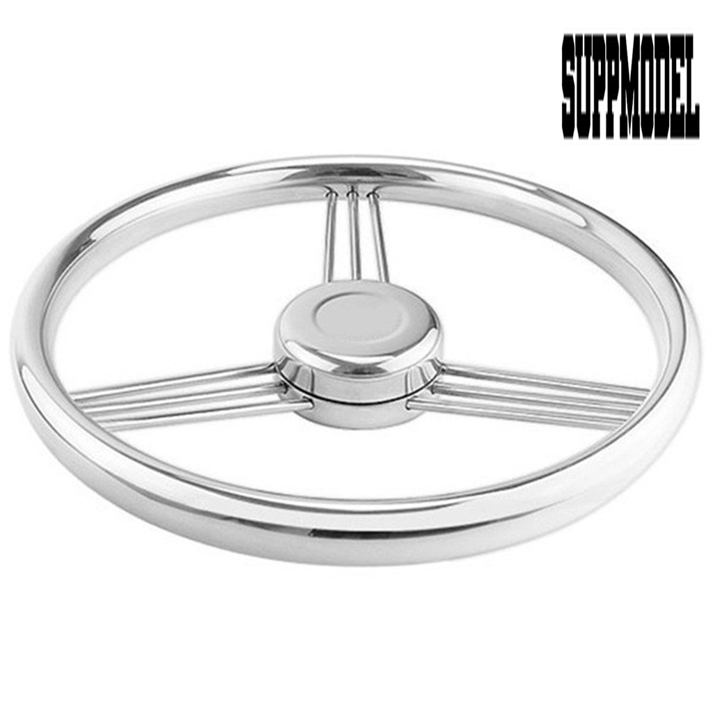 Cover Stir 9 Jari-Jari Bahan Stainless Steel Warna Silver 13.5 &quot;Untuk Perahu