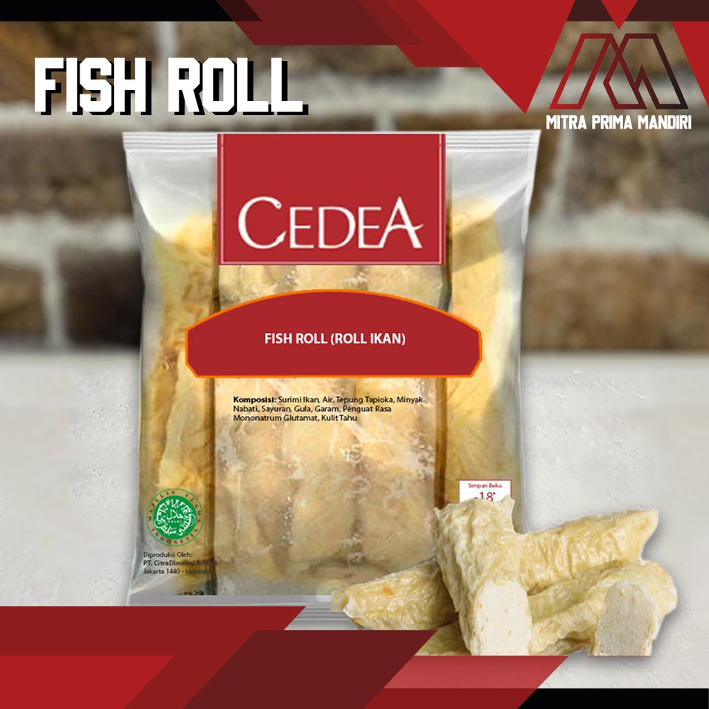 

CEDEA FISH ROLL 250GRAM