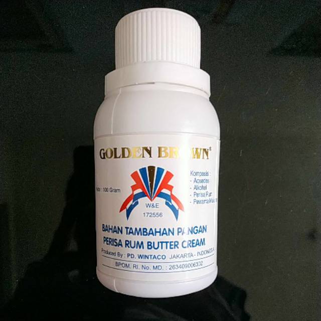 

Golden Brown Rum Butter Cream 100gr