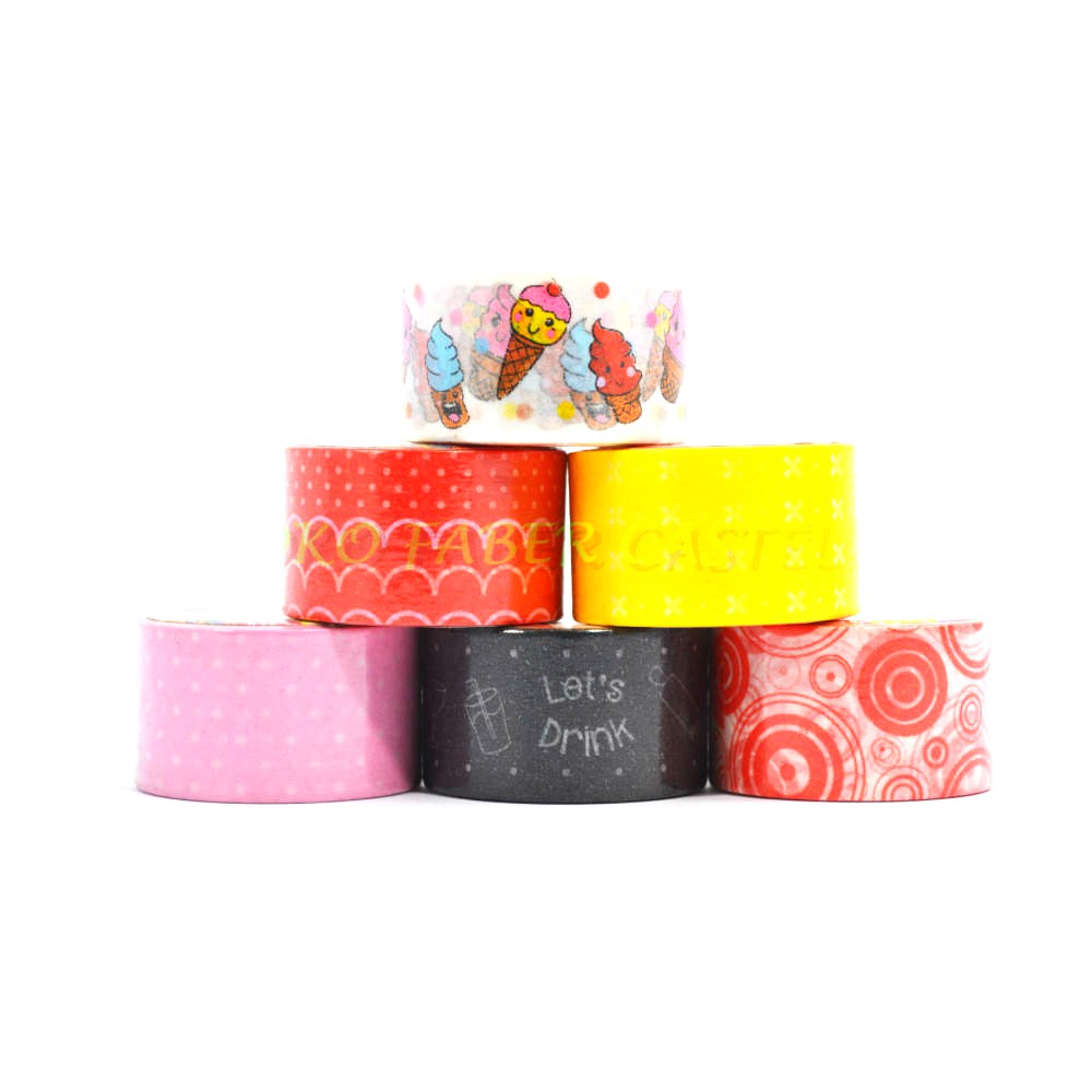 

Decorative Deco Paper Tape Faber Castell Warna Warni