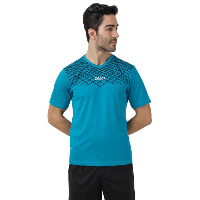 Calci Baju Scape Jersey - Blue Black