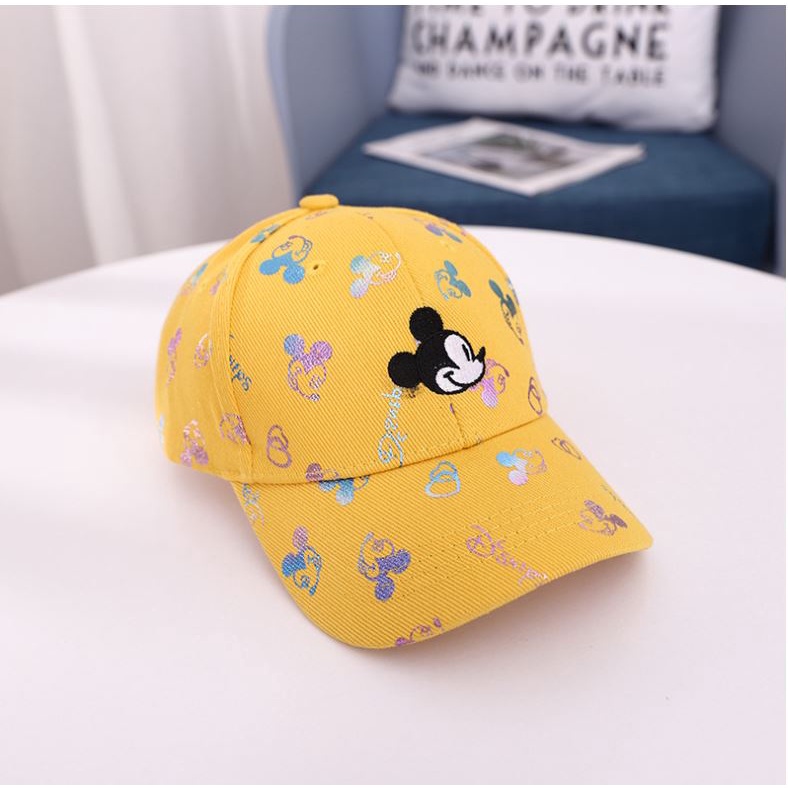 Topi Anak Baseball Motif Mickey Mouse Laki Laki Perempuan Unisex Impor-6