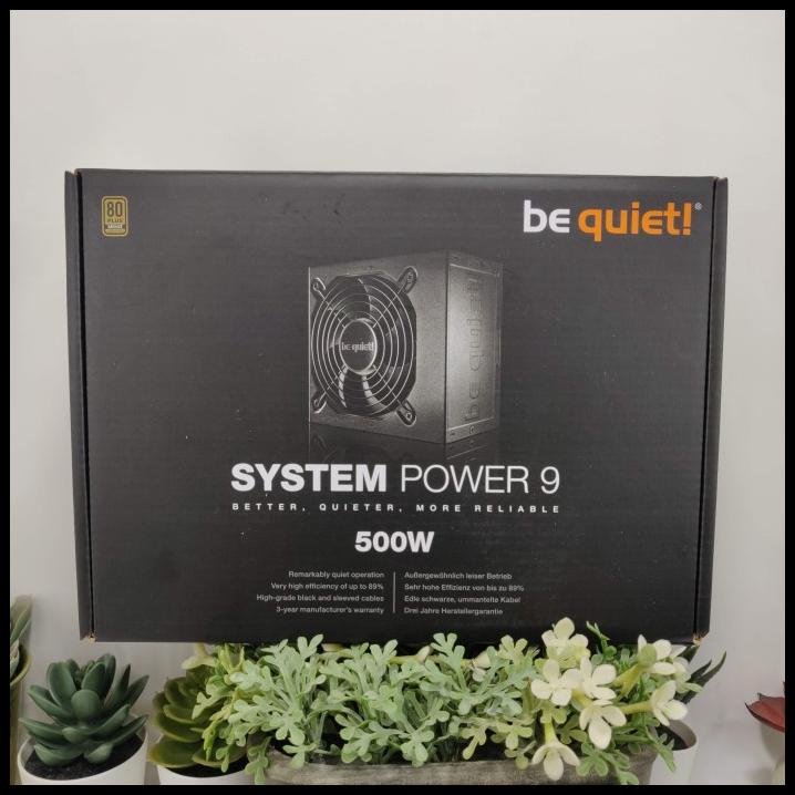 Be Quiet System Power 9 500W 80Plus Bronze Psu -500 Watt W U9 Bequiet