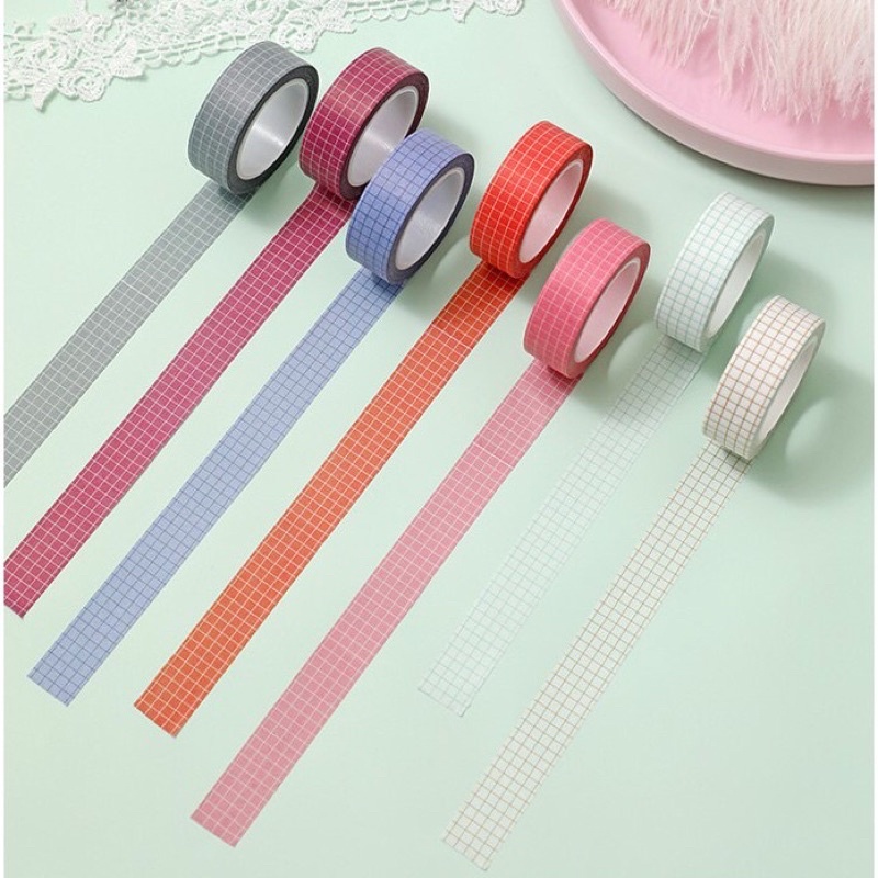 

[GSB OFFICIAL] 10M Washi Tape Grid
