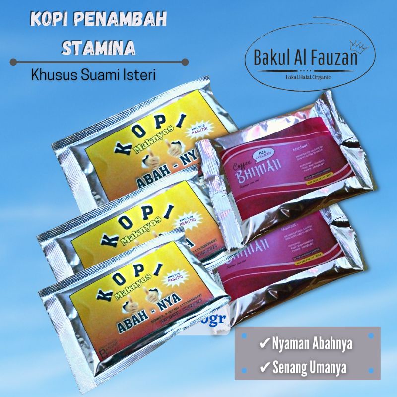 

Kopi Abahnya | Kopi Penambah Stamina Pria | sachet 20gr | Banjarmasin