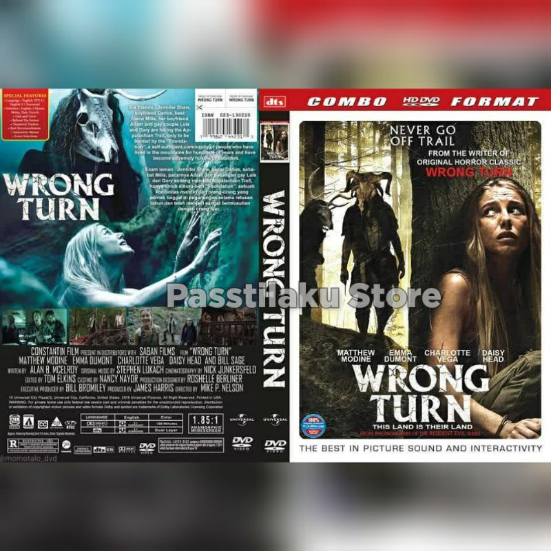 Kaset Film WRONG TURN 2021 - HD