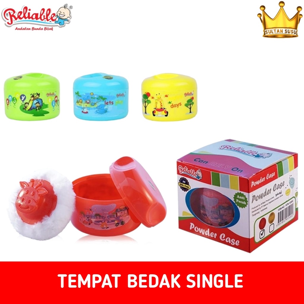 Jual Tempat Bedak Bayi Single Anti Pecah Dan Tumpah Reliable Shopee Indonesia