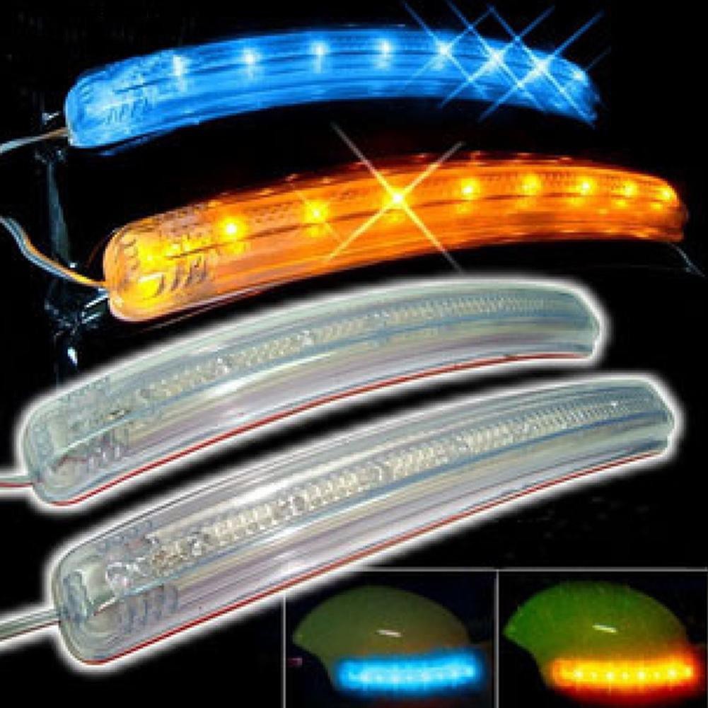 Led Spion Mobil Warna Biru Turn light Lamp