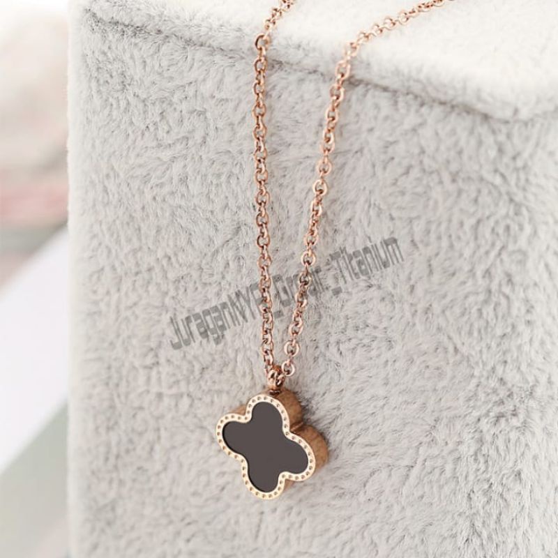 Kalung Titanium Elegant Super Imut Motif Kekinian Anti Karat Anti Luntur