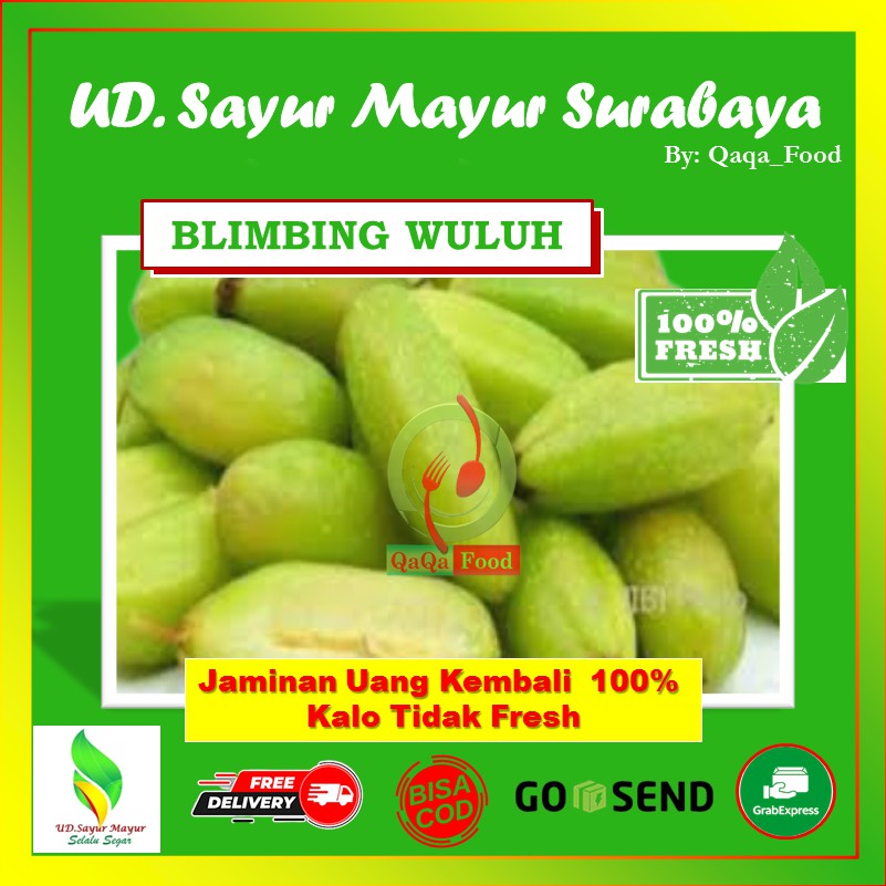 

BELIMBING WULUH BLIMBING WULUH SAYUR ASEM SEGAR MURAH FRESH - UD228