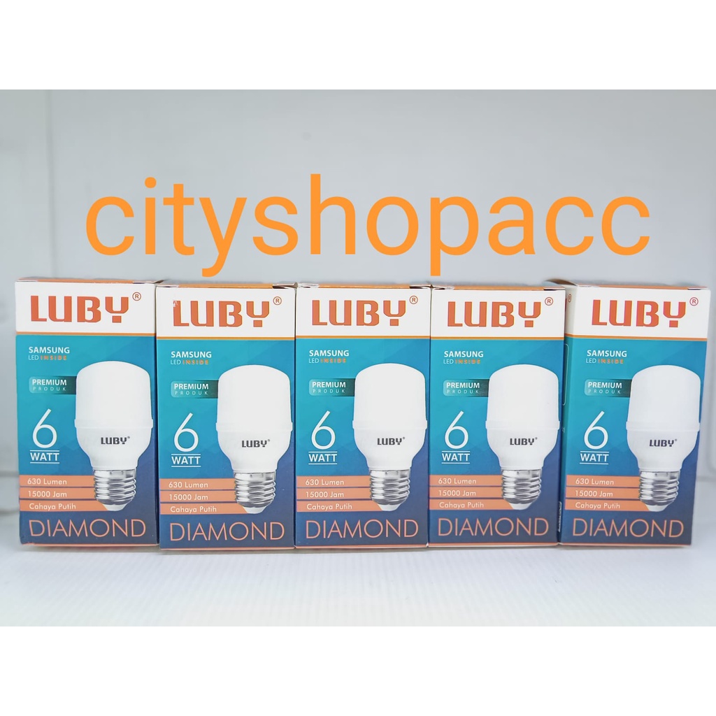 Lampu LED Luby Diamond 6w,12w,18w,24w,30w,36w,45w,50w