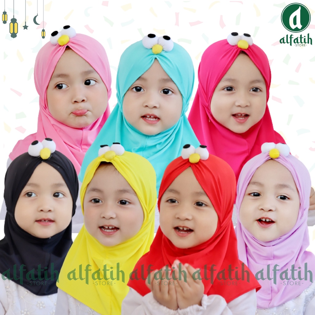 ALFATIH STORE / JILBAB ANAK ELMO EMOTICON HIJAB ANAK ELMO MURAH / JILBAB ANAK TERLARIS COD  KERUDUNG ANAK HIJAB HIJAB ANAK BAYI PEREMPUAN / HIJAB ANAK / JILBAB ANAK BAYI USIA  0-3 TAHUN BAHAN JERSEY PREMIUM NYAMAN DI PAKAI