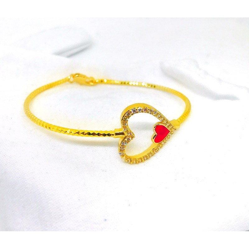 gelang tangan wanita //gelang ring permata //gelang buka’an //gelang permata /xuping //gelang