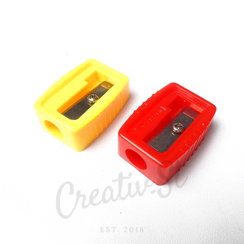 

LYRA Rautan Serutan Pensil 1 Lobang Tajam Double Holed Sharpener Pisau Jerman