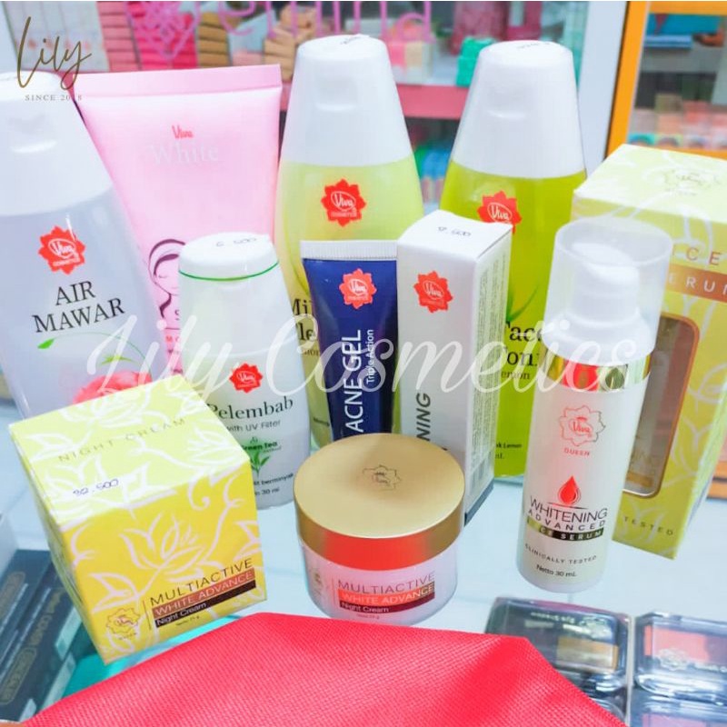 Viva Paket Make Up Skincare - 8 in 1 Lengkap