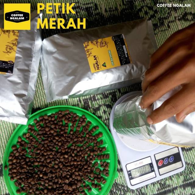 

[Premium] kopi Dampit petik merah washed - Robusta Dampit 1kg