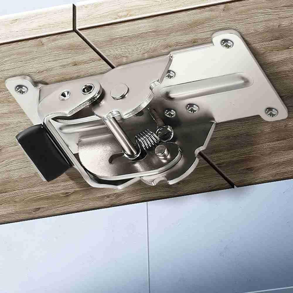 Suyo Self-Locking Engsel Lipat Hardware Furniture Bracket Kursi Extension Penyangga Frame