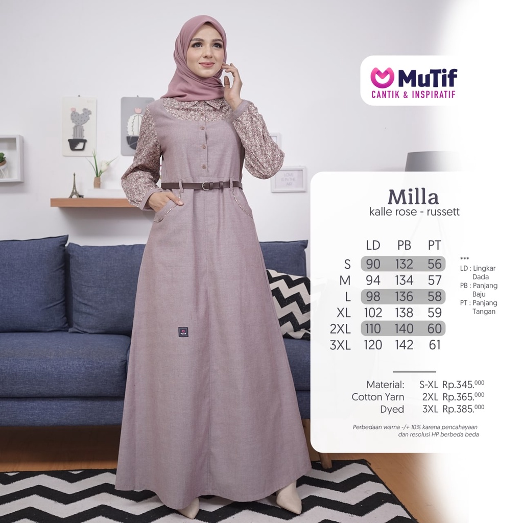 GAMIS MILLA By MUTIF