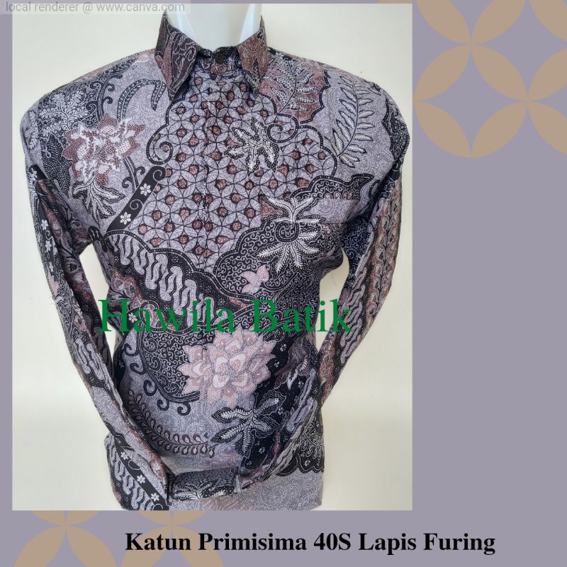 Couple Batik Kemeja dan Tunik Kualitas Premium