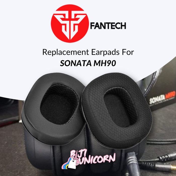 Earcup Earpad Ear Cushion Cushion Fantech SONATA MH90 MH-90 Busa Foam Bantalan