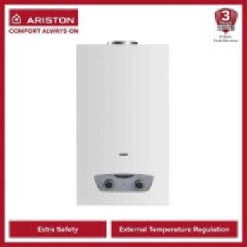 Pemanas Air Mandi/Water Heater Gas ARISTON Fast R 5 Liter TOP***