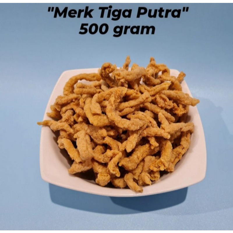 

Kripik Usus Ayam 500gram / Keripik Usus Ayam 500 gram / Kripik Jajanan Camilan Gurih Renyah