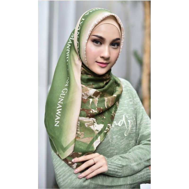 MILAN GREEN HIJAB MANDJHA (original)