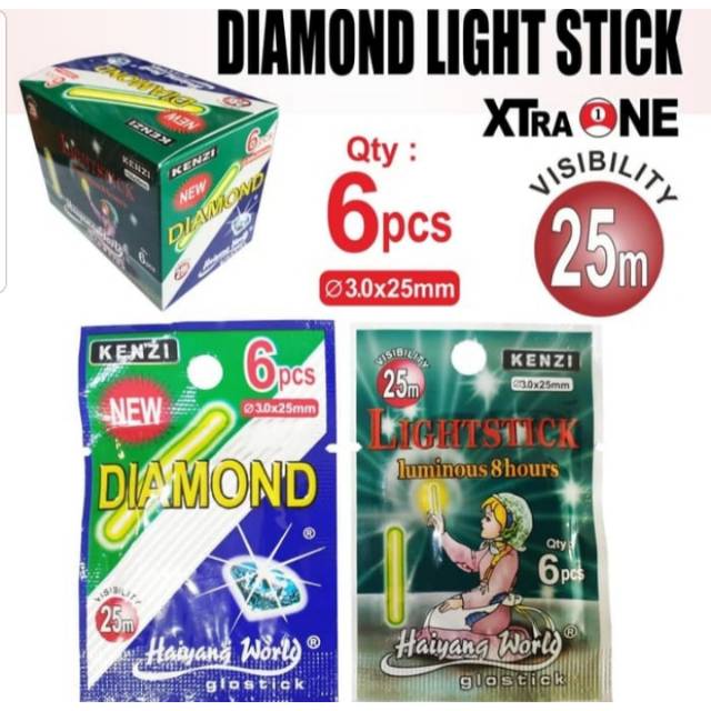 FOSFOR / KENZI DIAMOND LIGHT STICK 25mm / isi 6pcs