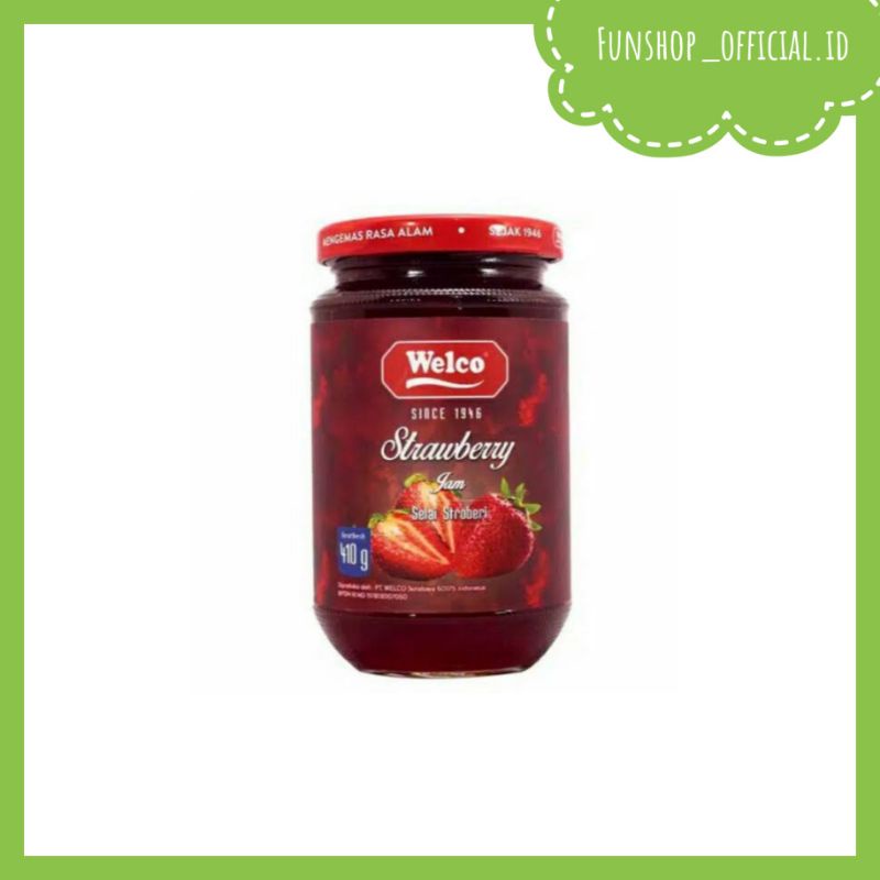 

WELCO STRAWBERRY JAM / SELAI STRAWBERRY 410GR