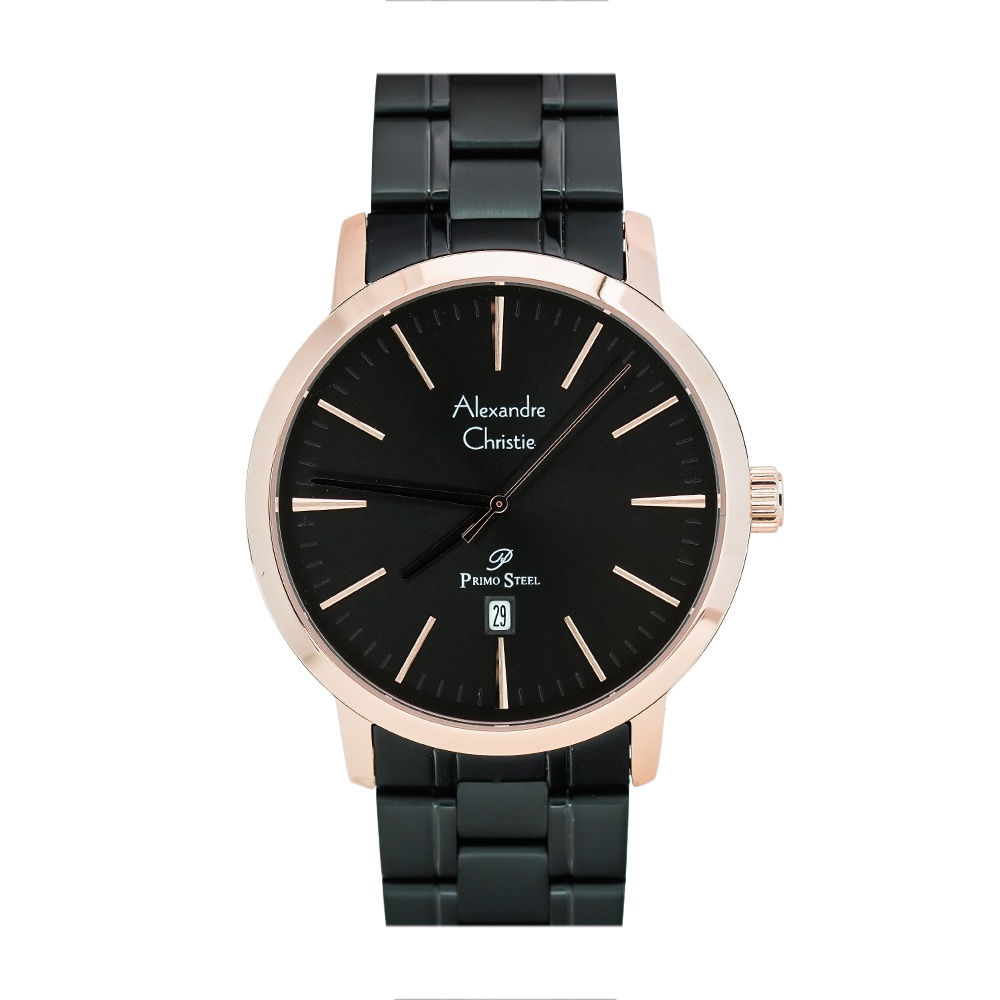 Jam Tangan Pria Original Alexandre Christie AC-1028-MD (STAINLESS)