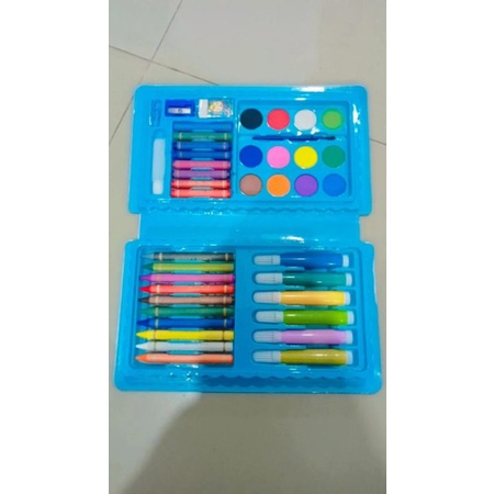 

Pensil cat warna kotak set 42pcs Crayon mewarnai set